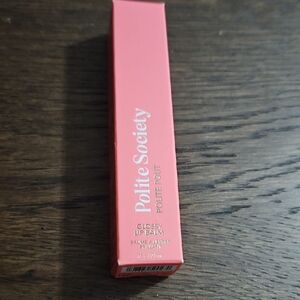 Glossy Lip Balm - Peach Bellini